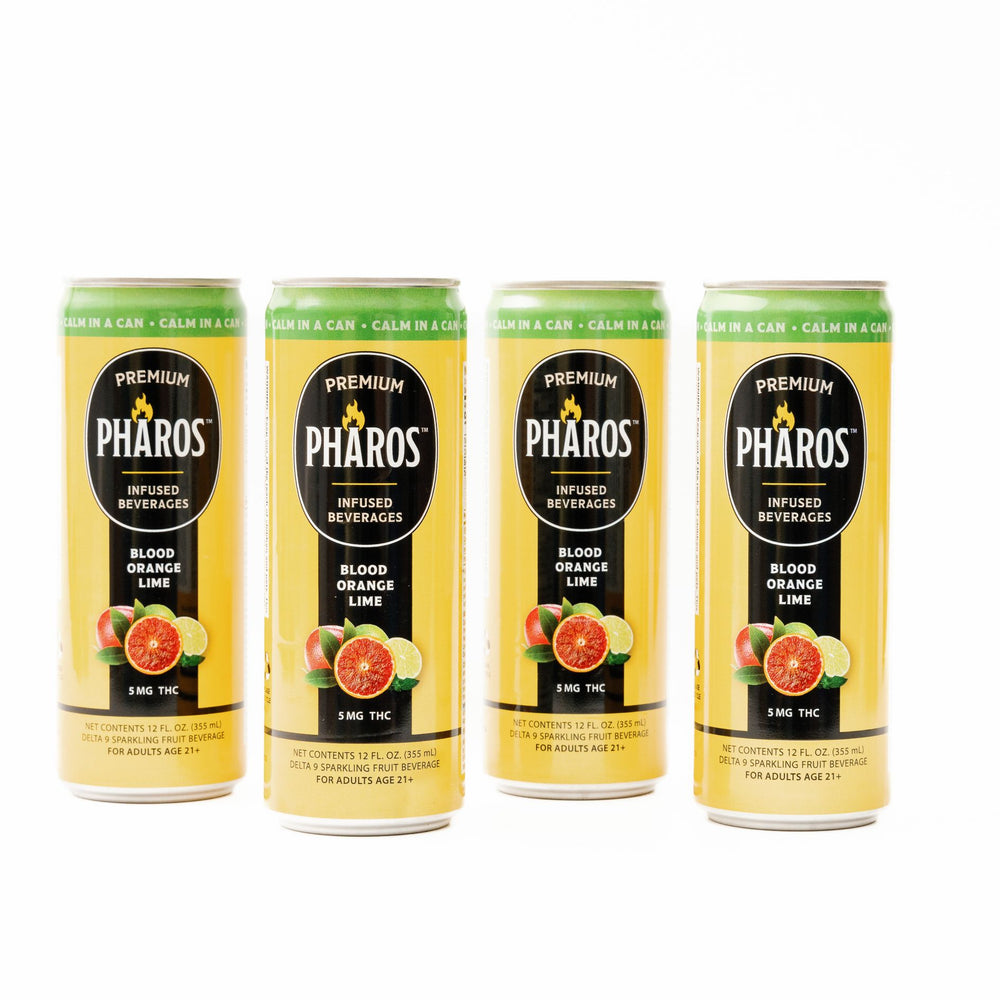 
                  
                    Blood Orange Lime THC-Infused Sparkling Drinks (4 Pack)
                  
                