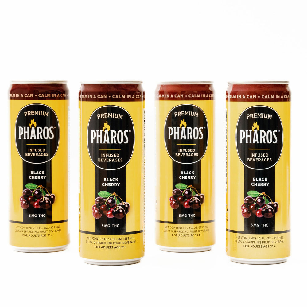 
                  
                    Black Cherry THC-Infused Sparkling Drinks (4 Pack)
                  
                