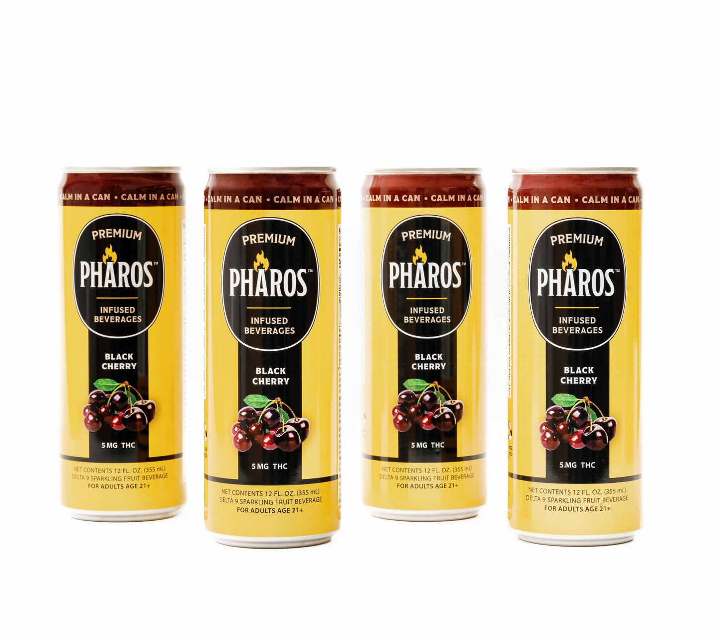 
                  
                    Black Cherry THC-Infused Sparkling Drinks (4 Pack)
                  
                