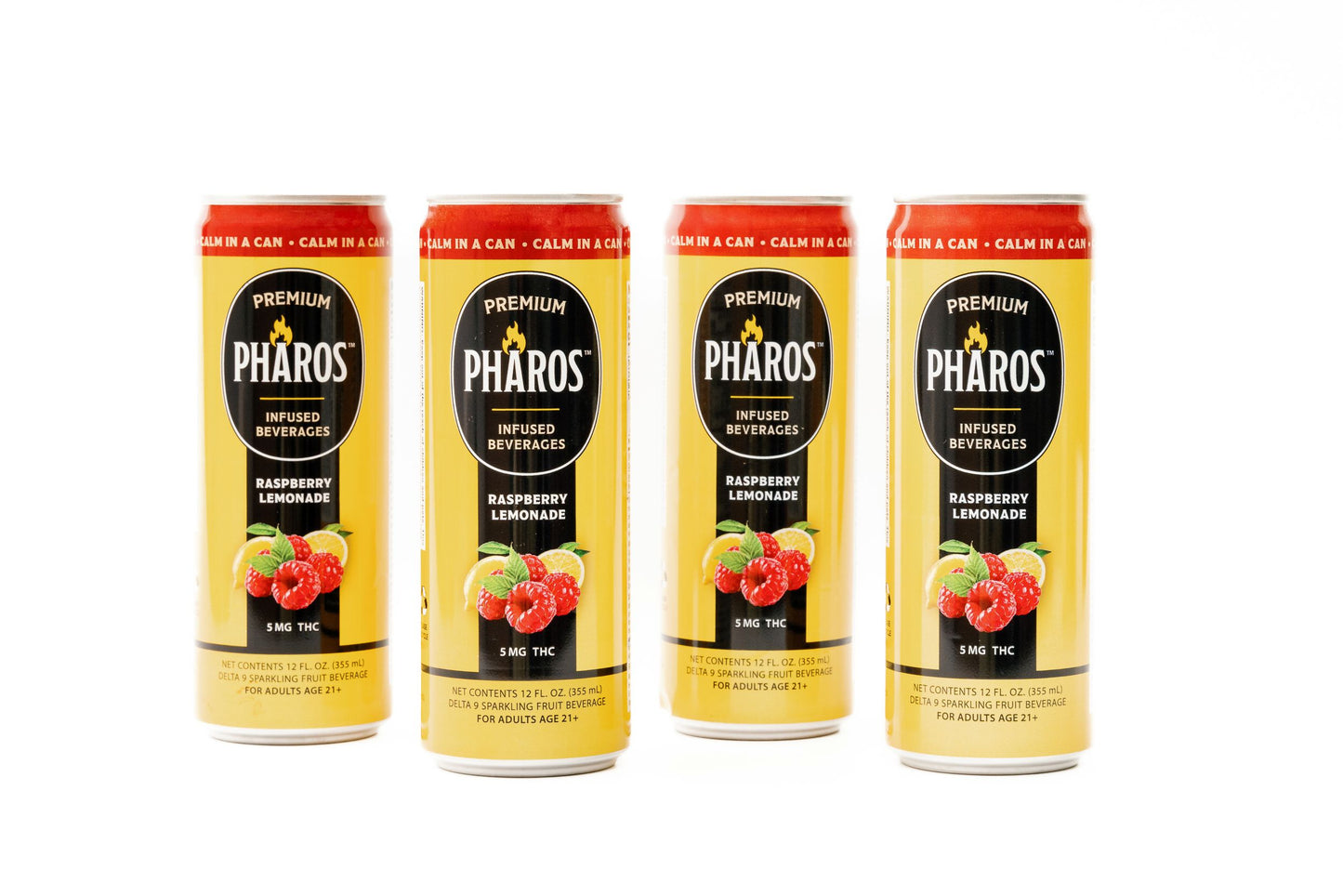 
                  
                    Raspberry Lemonade THC-Infused Sparkling Drinks (4 Pack)
                  
                