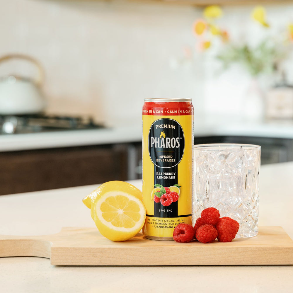 
                  
                    Raspberry Lemonade THC-Infused Sparkling Drinks (4 Pack)
                  
                