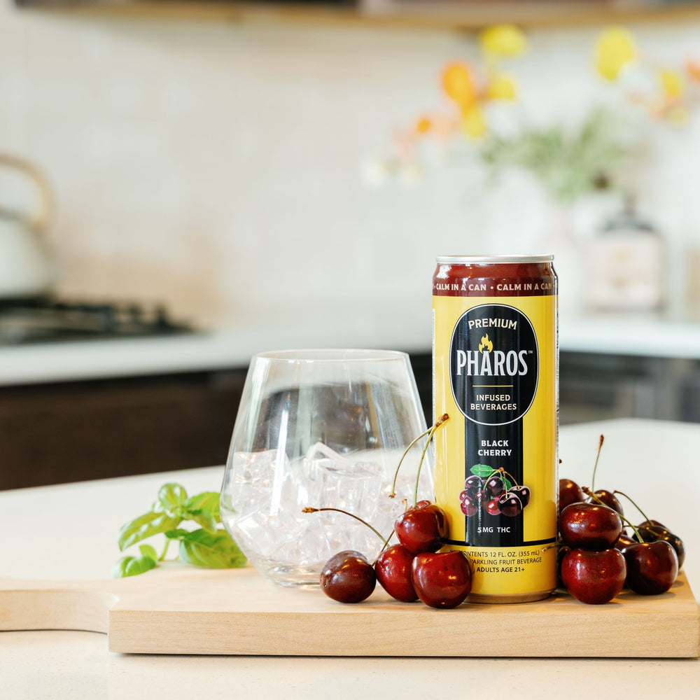 
                  
                    Black Cherry THC-Infused Sparkling Drinks (4 Pack)
                  
                