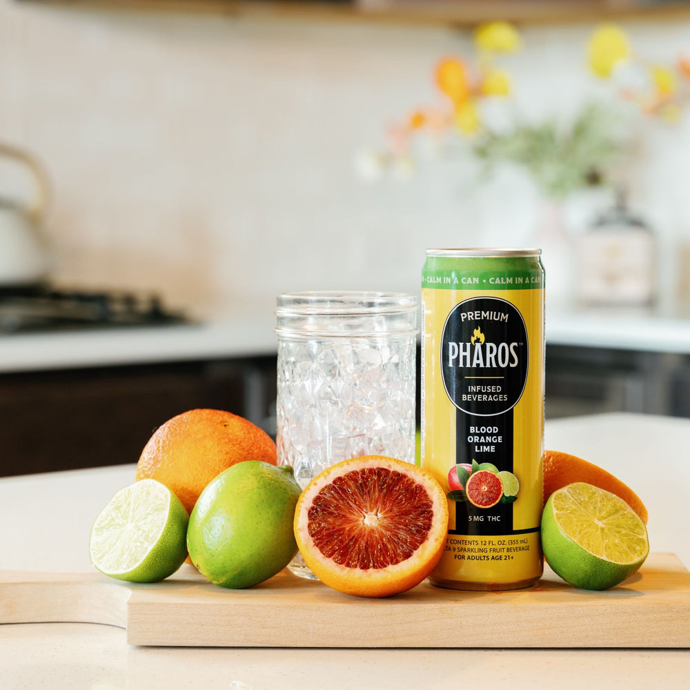 
                  
                    Blood Orange Lime THC-Infused Sparkling Drinks (4 Pack)
                  
                