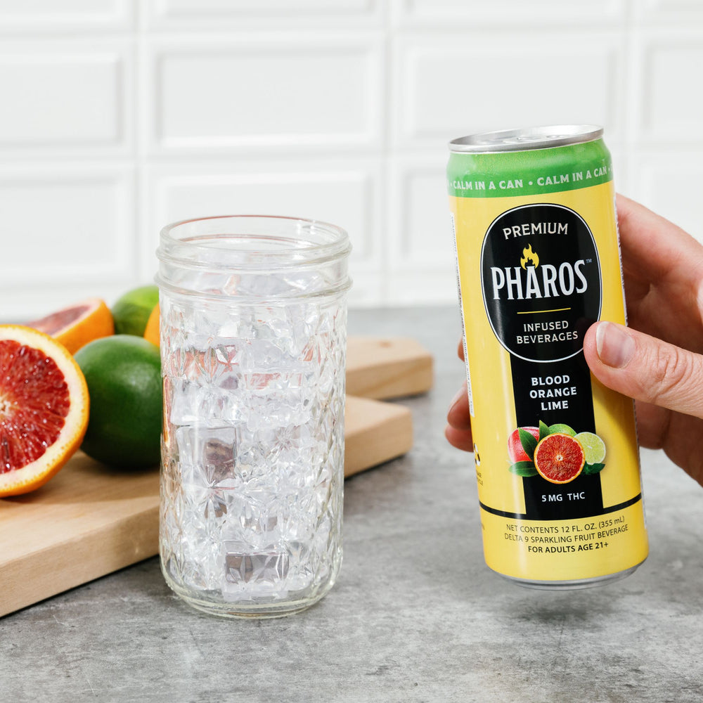 
                  
                    Blood Orange Lime THC-Infused Sparkling Drinks (4 Pack)
                  
                