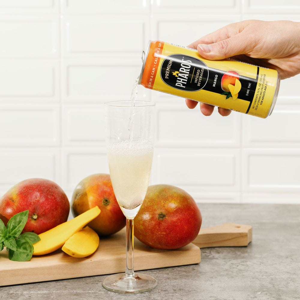 
                  
                    Mango THC-Infused Sparkling Drinks (4 Pack)
                  
                