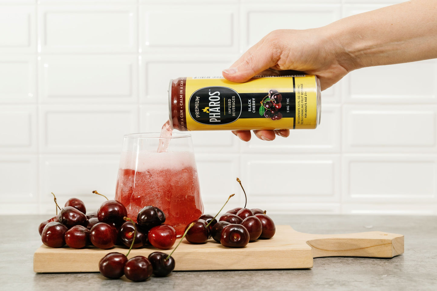 
                  
                    Black Cherry THC-Infused Sparkling Drinks (4 Pack)
                  
                