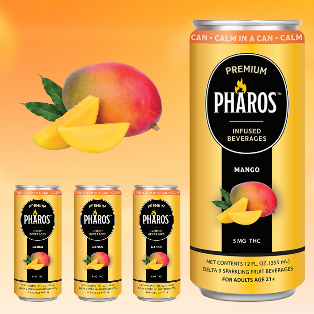 
                  
                    Mango THC-Infused Sparkling Drinks (4 Pack)
                  
                