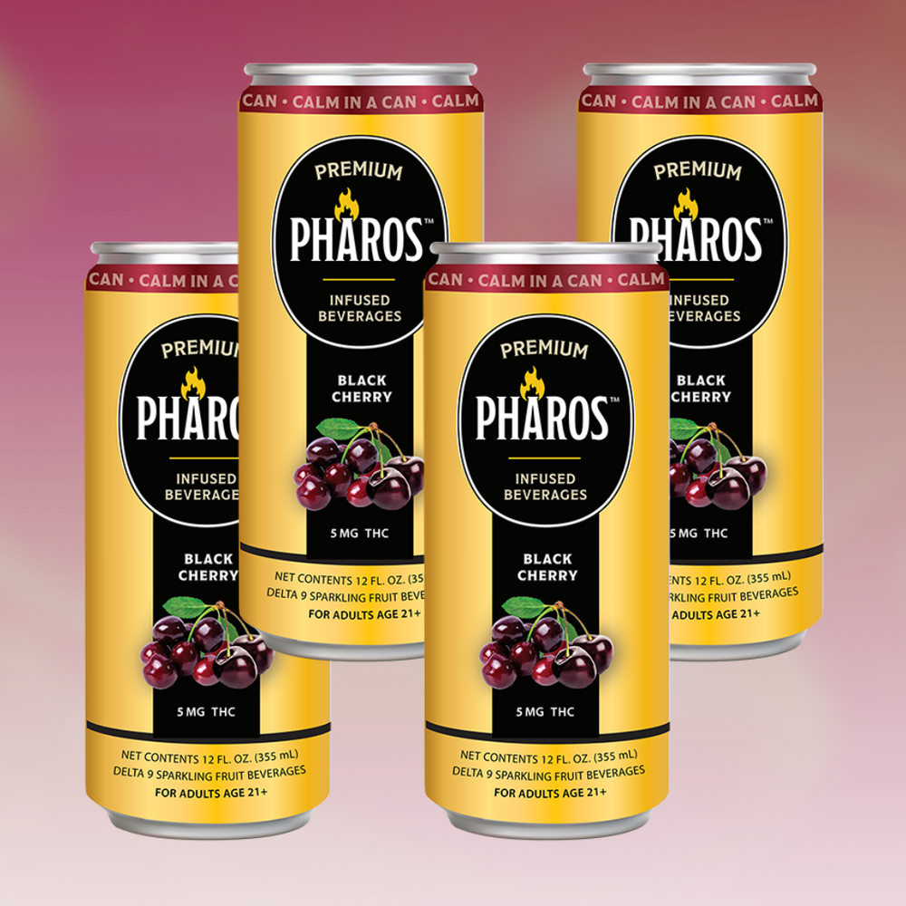 
                  
                    Black Cherry THC-Infused Sparkling Drinks (4 Pack)
                  
                