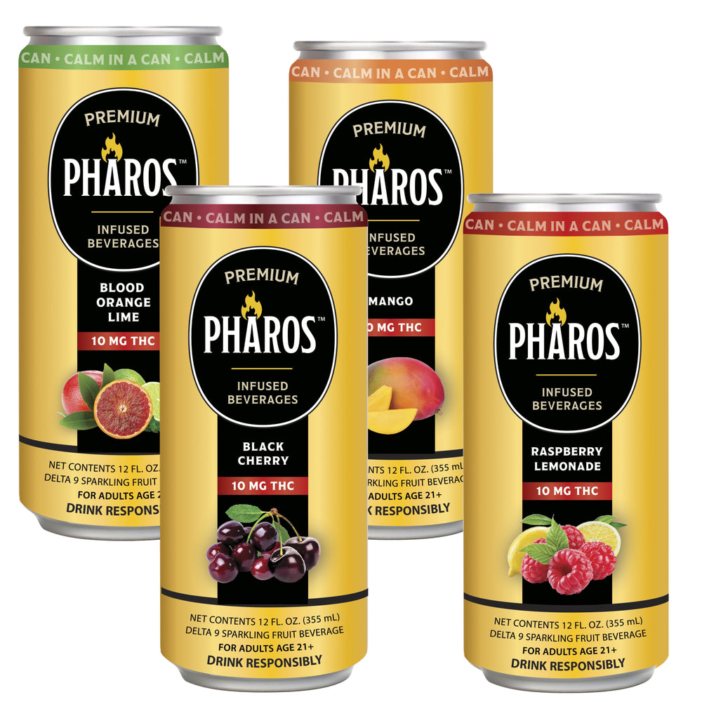 Variety 4-Pack 10MG THC (one can of each flavor)